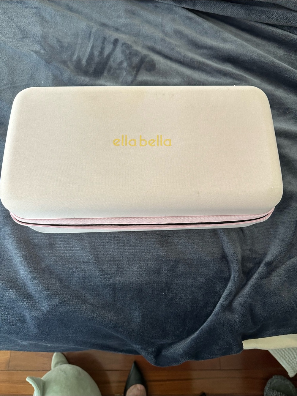 Ella Bella Pink & White Hair Tool Travel Case